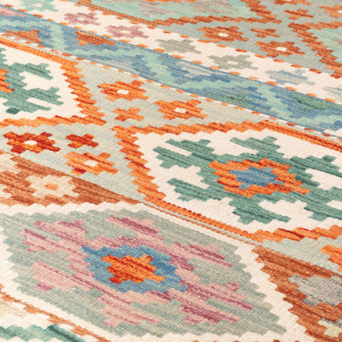 Handmade Afghan Kilim - 310195