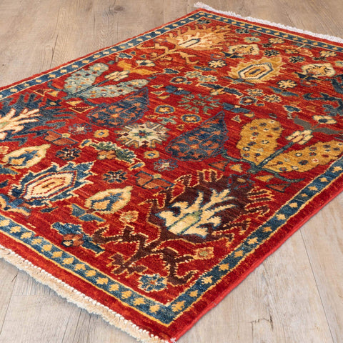 Handmade Afghan Choeb Rang rug - 310268