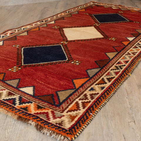 Handmade Persian Gabbeh rug - 310292