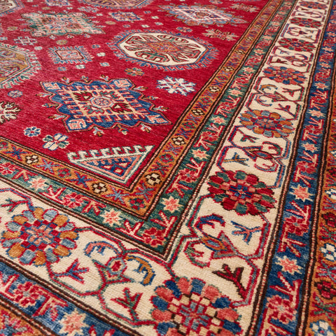 Handmade fine Afghan Kazak rug - 310465