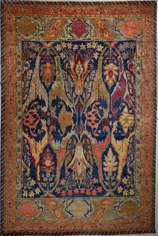 Handmade Afghan Seljuk carpet - 390000-508