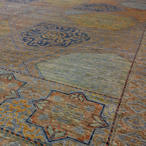 Handmade Afghan Seljuk carpet - 390000-509