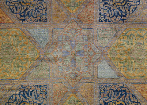 Handmade Afghan Seljuk carpet - 390000-509