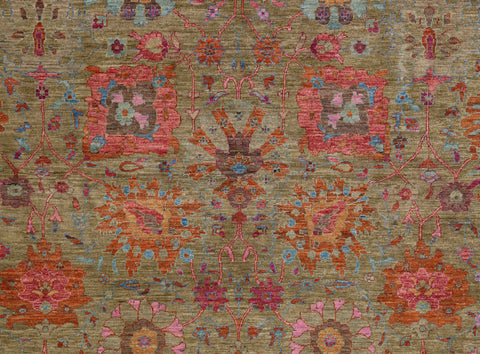 Handmade Afghan Seljuk carpet - 390000-515