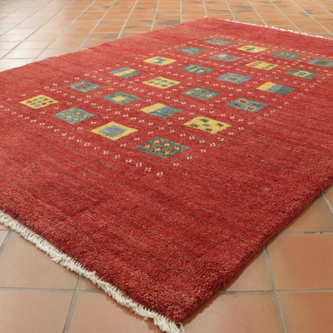 Handmade Persian Gabbeh rug  - TR309004