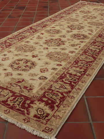 Fine handmade Afghan Ziegler runner - 139515