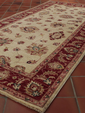 Fine handmade Afghan Ziegler wide runner - 262113