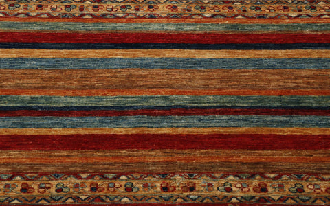 Fine handmade Afghan Samarkand rug - 274315