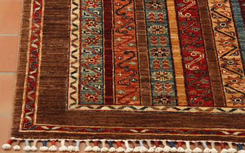 Fine handmade Afghan Samarkand rug - 274324