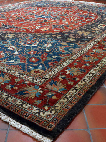 Handmade Indo Ushak carpet - 295637