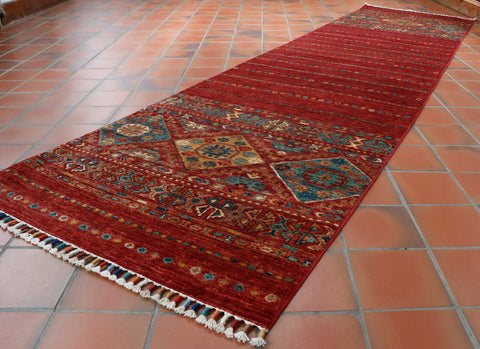 Fine handmade Afghan Samarkand runner - 295724