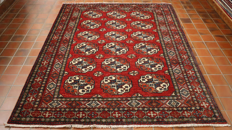 Handmade Afghan Ersari rug - 295849