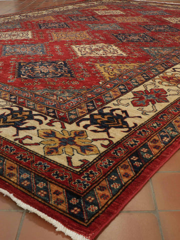 Handmade Afghan Kazak carpet - 295879