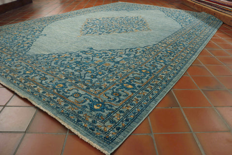 Fine handmade Afghan Modern Ziegler carpet - 306472