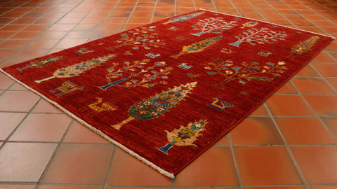 Handmade Afghan Shahi rug - 306475