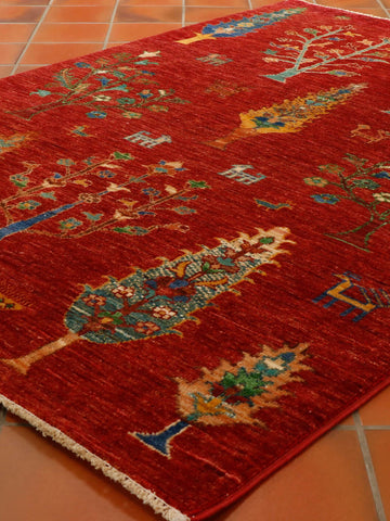 Handmade Afghan Shahi rug - 306476