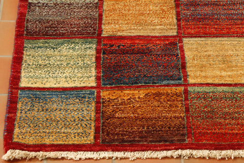 Fine handmade Afghan Loribaft rug - 306540