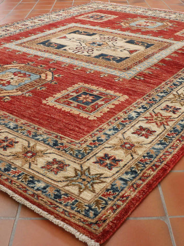 Handmade Afghan Choeb Khotan rug - 306643