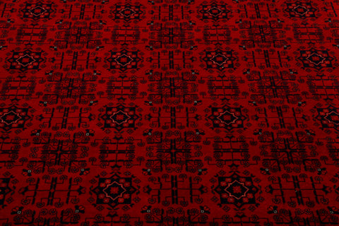 Fine handmade Afghan Belgique carpet - 306653