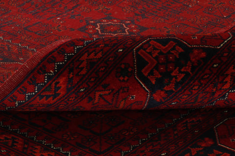 Fine handmade Afghan Belgique rug - 306655