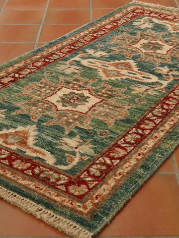 Handmade Afghan Chobi rug - 306710