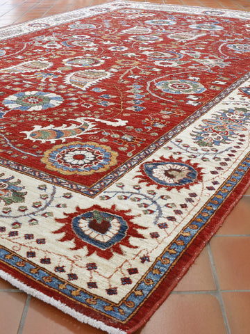 Handmade Afghan Kharjeen carpet - 306985