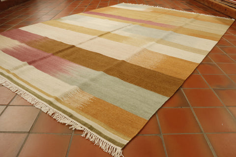 Handmade Modern Indian Kilim rug - 307269