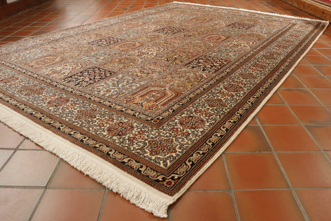 Fine handmade Kashmir silk rug - 307300