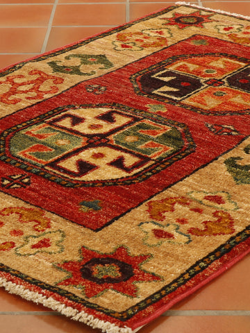 Handmade Afghan Ersari rug - 307318