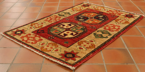 Handmade Afghan Ersari rug - 307318