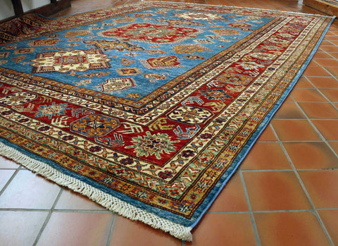 Fine handmade Afghan Kazak carpet - 307435