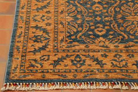 Fine handmade Afghan Suzani carpet - 307491