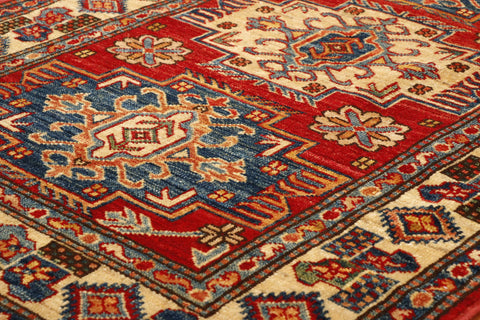 Fine handmade Afghan Kazak rug - 307565