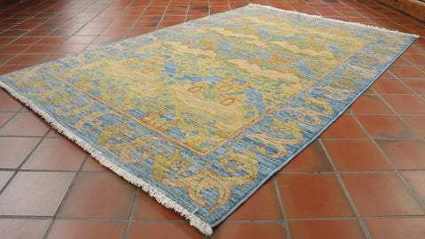 Handmade Arts and Crafts style Ziegler rug - 307649