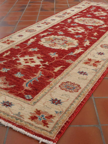 Handmade Afghan Ziegler runner - 307671