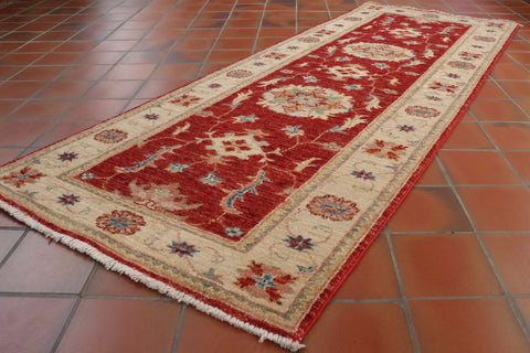 Handmade Afghan Ziegler runner - 307671