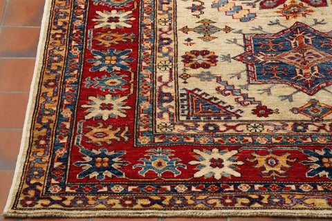 Handmade Afghan Kazak rug - 307780