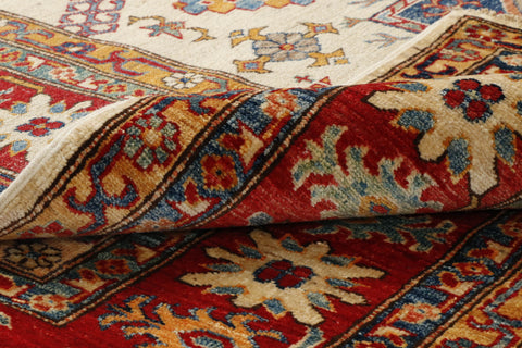 Handmade Afghan Kazak rug - 307780