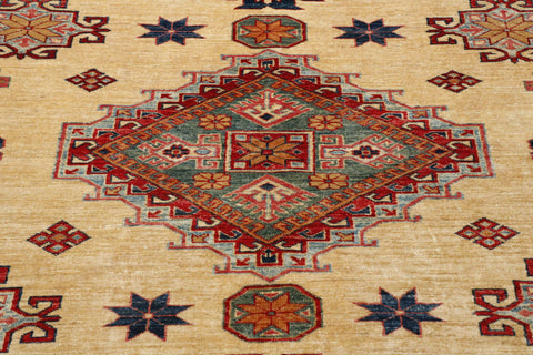 Extra fine handmade Afghan Kazak rug - 307783