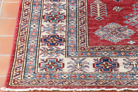 Handmade fine Afghan Kazak rug - 307799