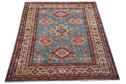 Fine handmade Afghan Kazak rug - ENR307882