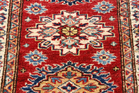 Fine handmade Afghan Kazak rug - 307901