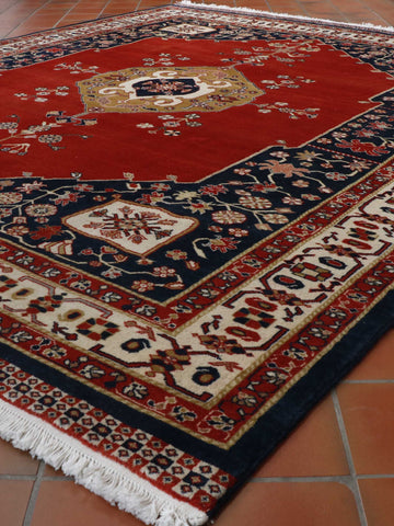 Fine handmade Persian Qashquli rug - 307919