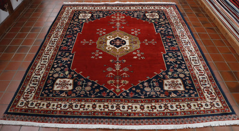 Fine handmade Persian Qashquli rug - 307919