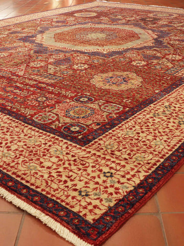 Handmade Afghan Mamluk carpet - 308063