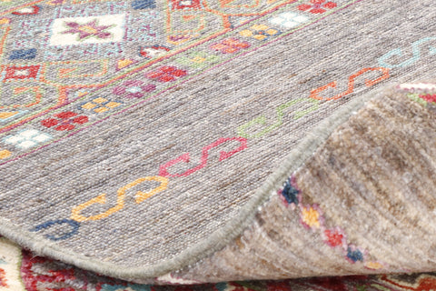 Handmade Afghan Kharjeen rug - 308090