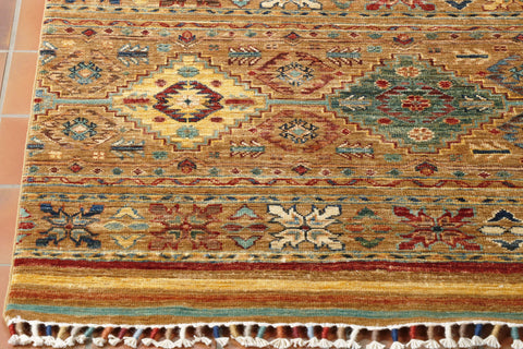 Fine handmade Afghan Samarkand rug - 308218