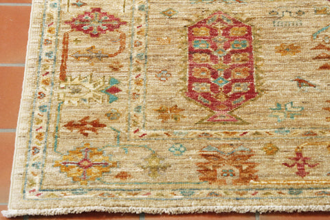 Handmade Afghan Temori rug - 308235