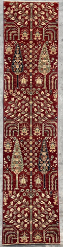 Handmade Afghan Aryana runner - ENR308367