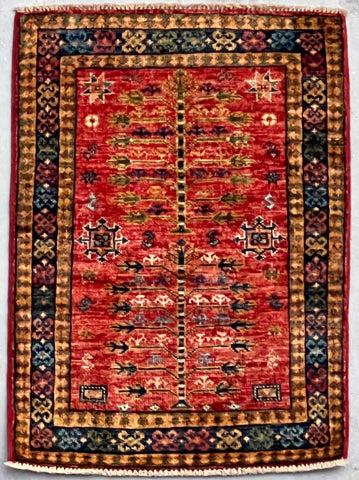 Handmade Afghan Ersari rug - ENR308379